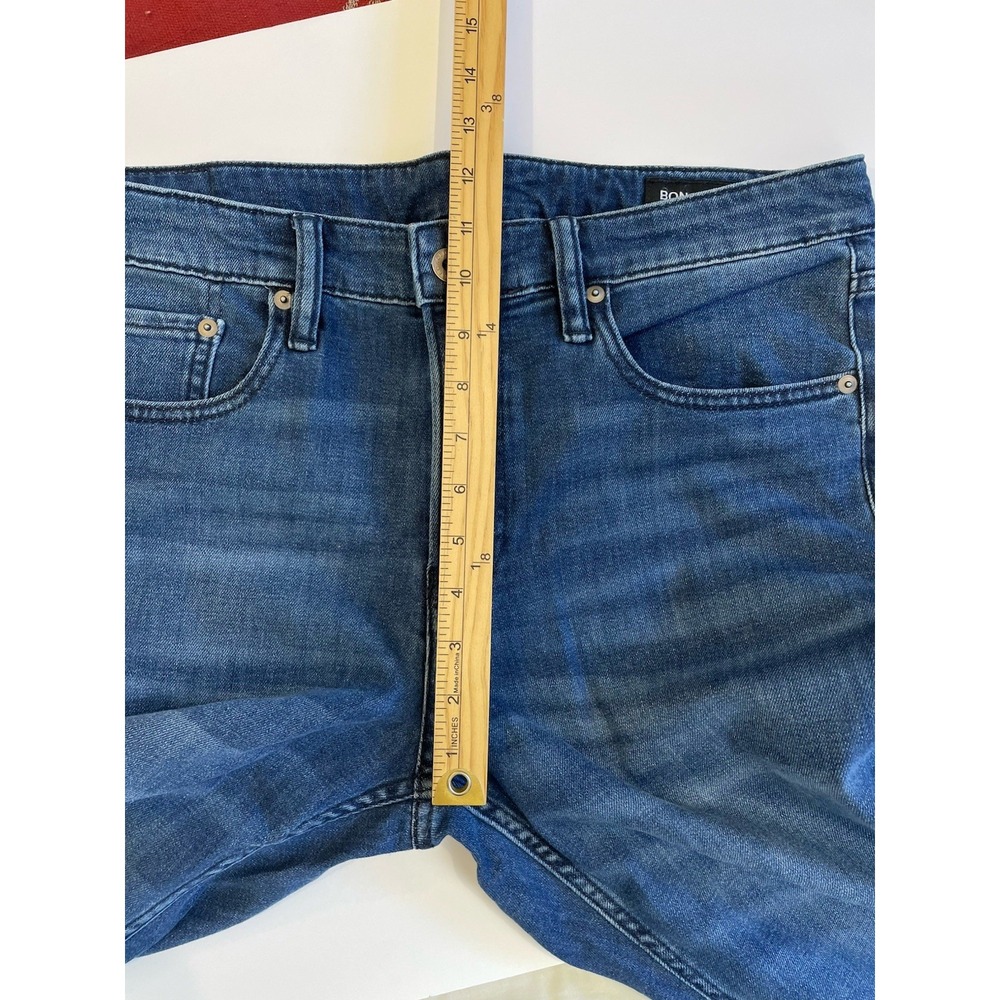 Bonobos Tailored Fit Jeans Mens 34x36 Denim Blue Cotton Stretch Medium Wash - Picture 9 of 9